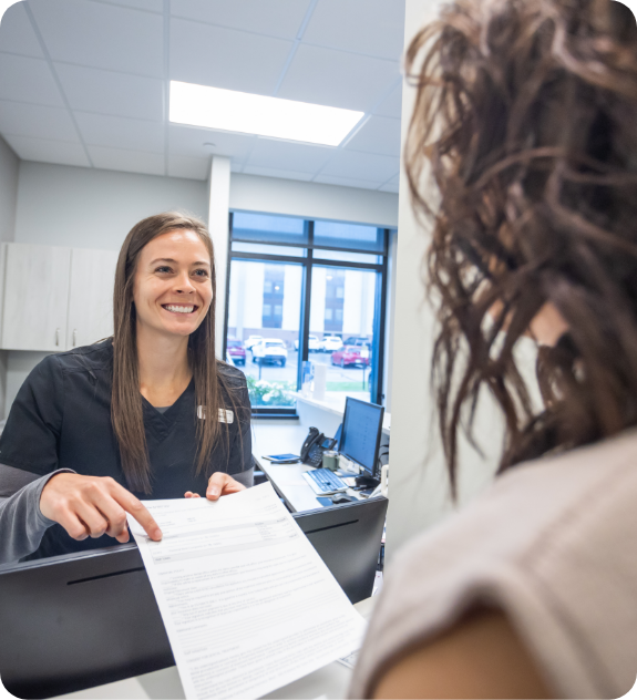 photo of Dentist Office Front Desk